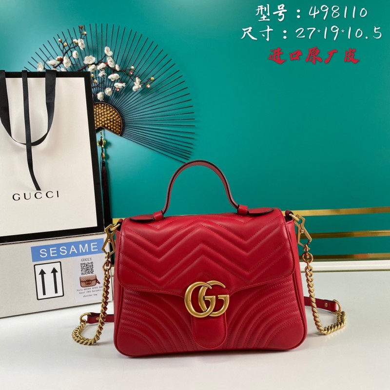 Handbag Gucci 498110 size 27*19*10.5 cm