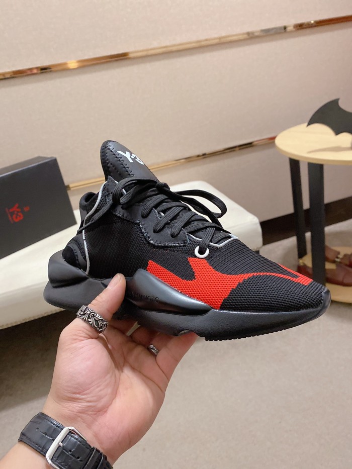 Y-3 Kaiwa Lace-Up Sneakers 14