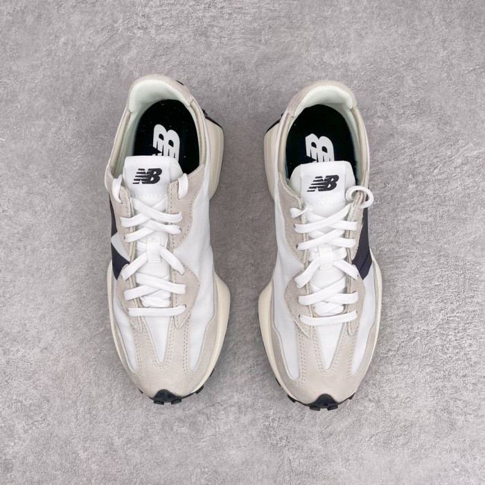 New Balance 327 Sea Salt Black