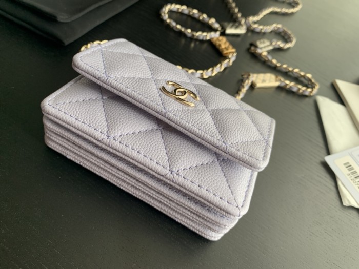 Handbag Chanel 2444 size 10cmx8cmx1.5 cm