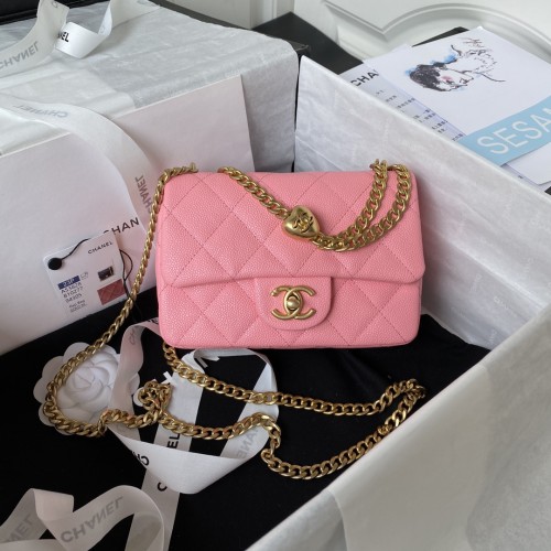 Handbag Chanel AS3828 size 12X19x8 cm