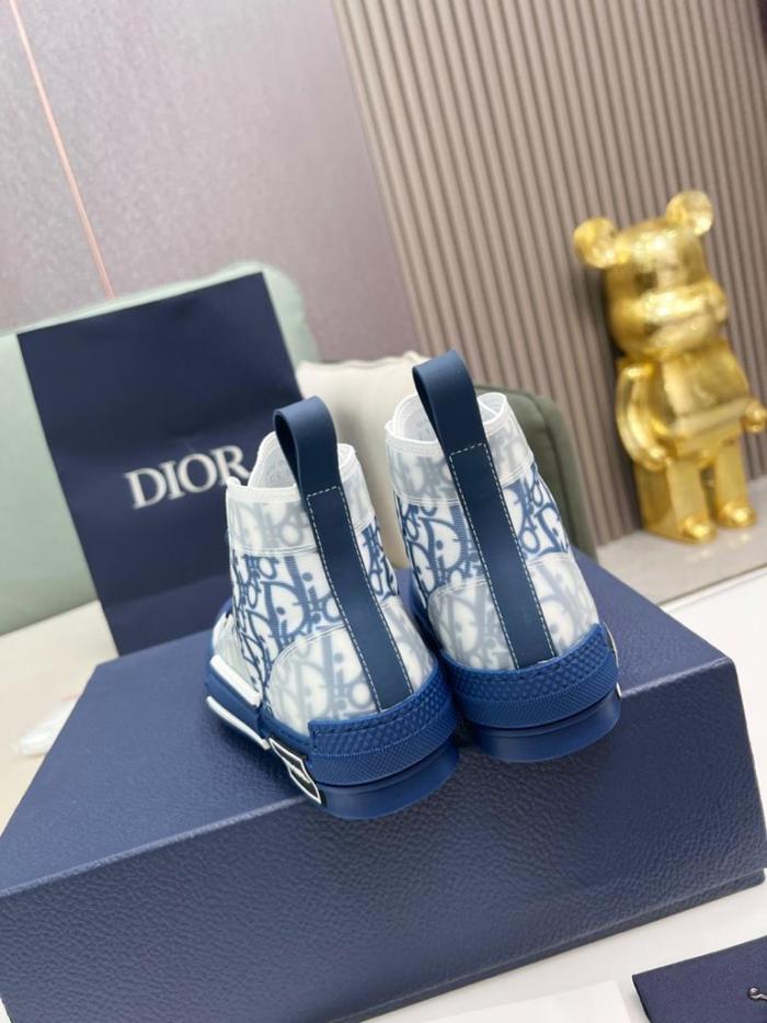 Dior B23 High Top Blue Oblique