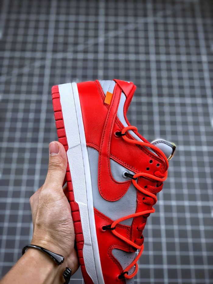 Nike Dunk Low Off-White University Red