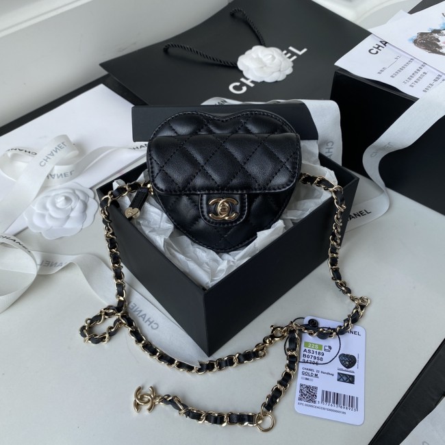 Handbag Chanel AS3189 size 8.5×11×5.5 cm