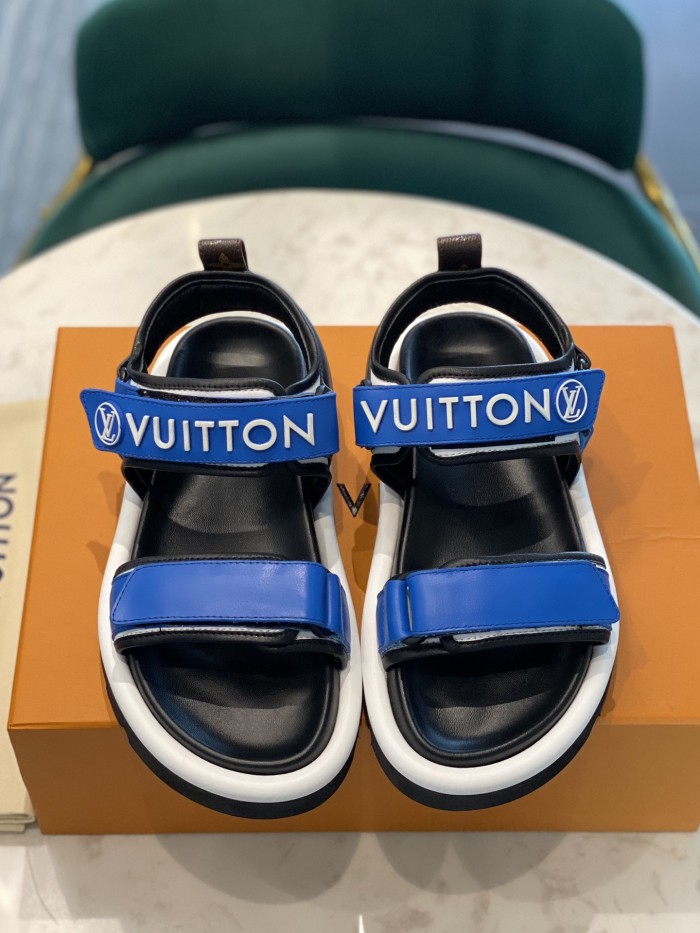 Louis Vuitton PASEO FLAT COMFORT SANDALS WOMEN 9