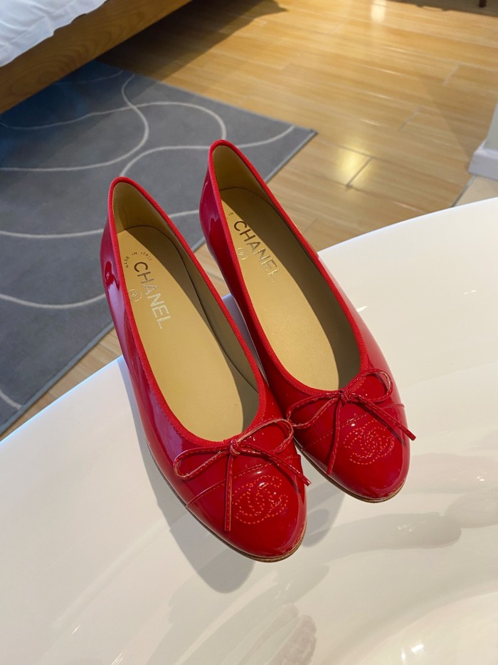 Chanel Ballerinas Fabric & Grosgrain 6