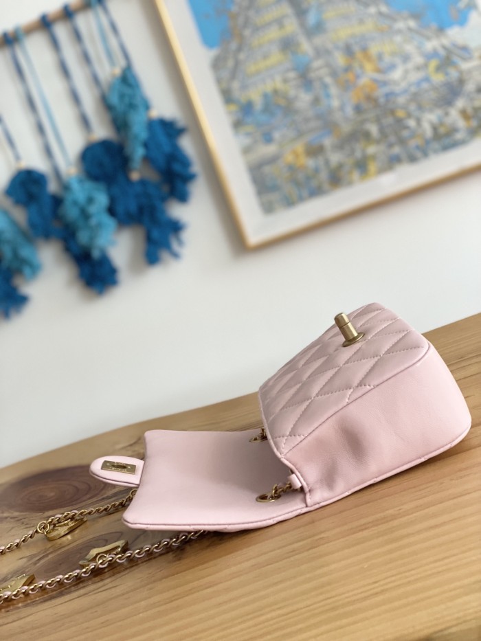 Handbag Chanel 3457 size 14*20*8 cm