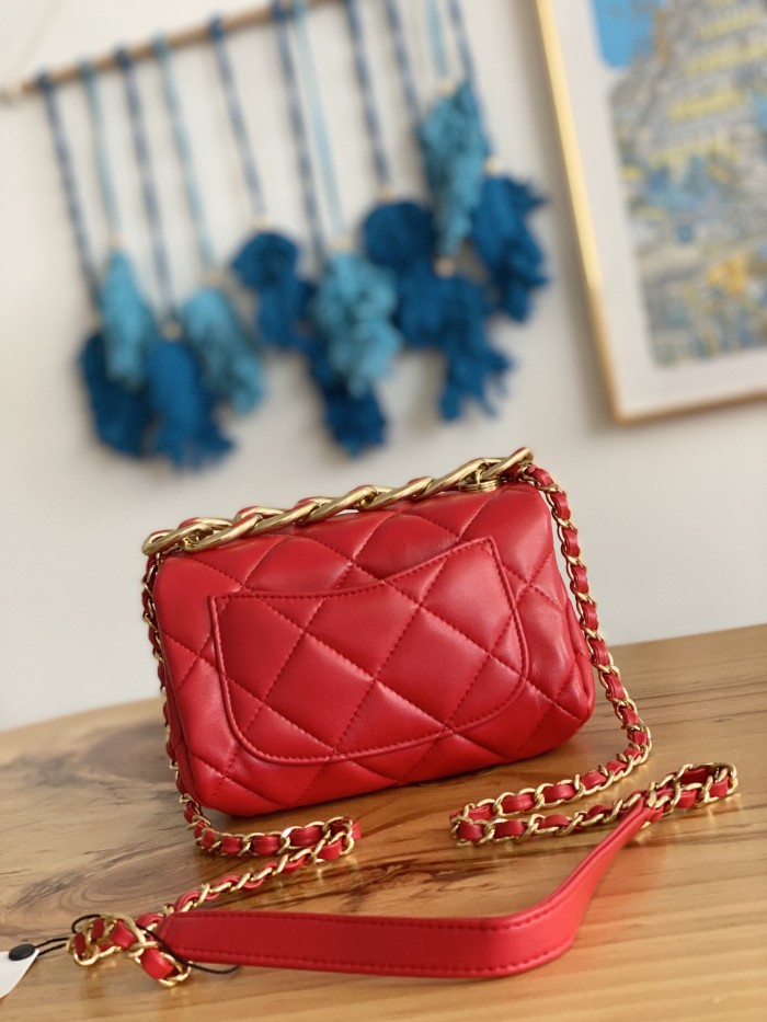 Handbag Chanel 3365 size 17X11.5X8.5 Cm