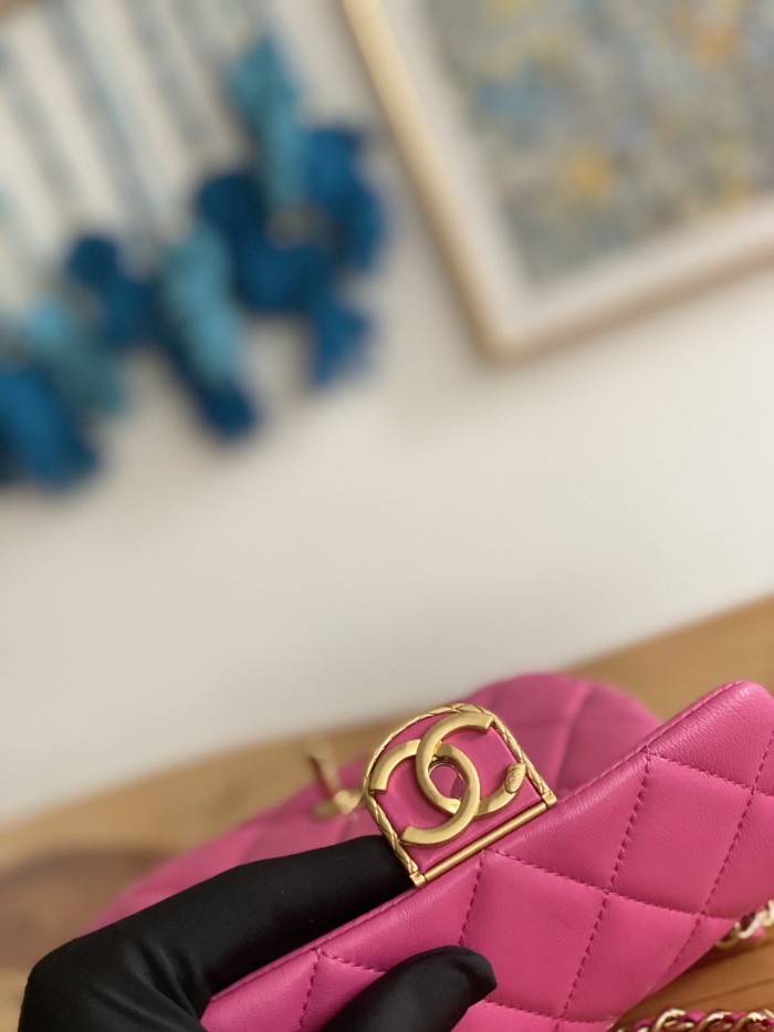 Handbag Chanel 3473 size 13*18*6 cm