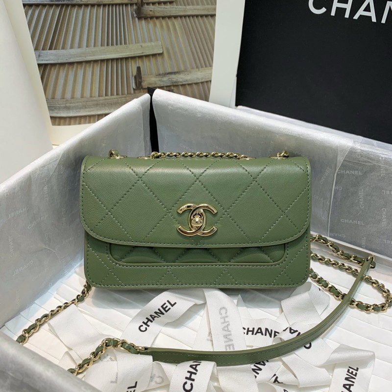 Handbag Chanel 2742 size 19 10.5 4.5 cm