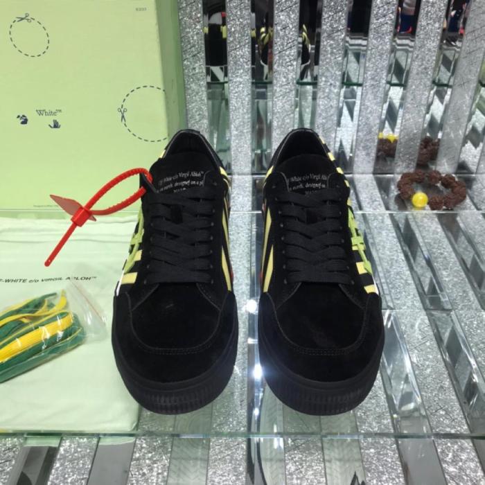 OFF-WHITE Vulc Low Black Yellow Green