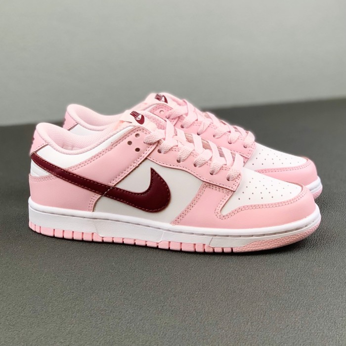 Nike Dunk Low Pink Foam Red White (GS)