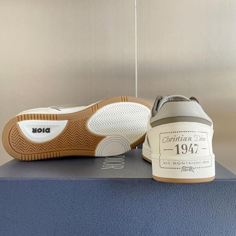 Dior B27 Low by Birkenstock Cream Greige Greige Dior Oblique