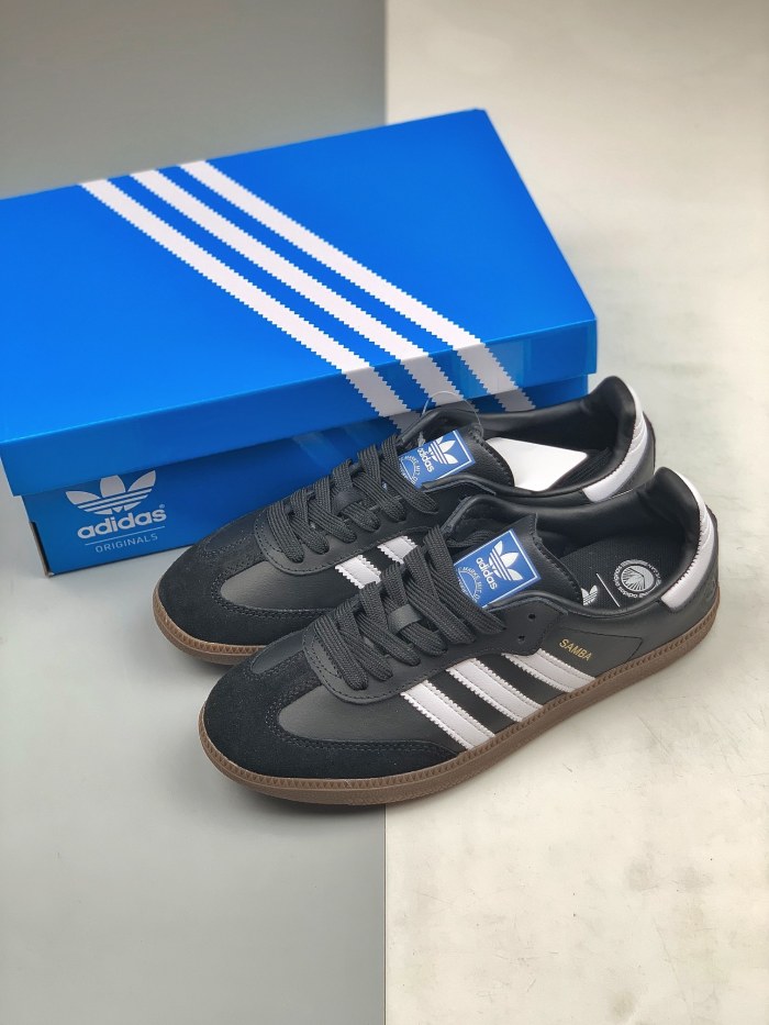 adidas Samba Black White Gum