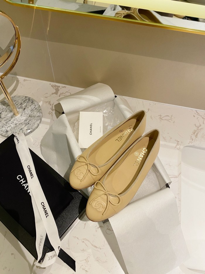 Chanel Ballerinas Fabric & Grosgrain 2