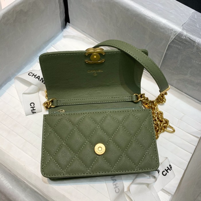 Handbag Chanel 81155 size 15.5 10 4.5 cm