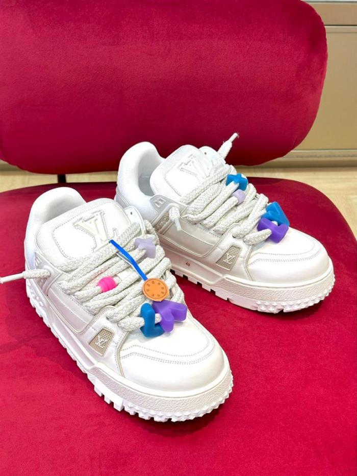 Louis Vuitton LV Trainer Maxi White