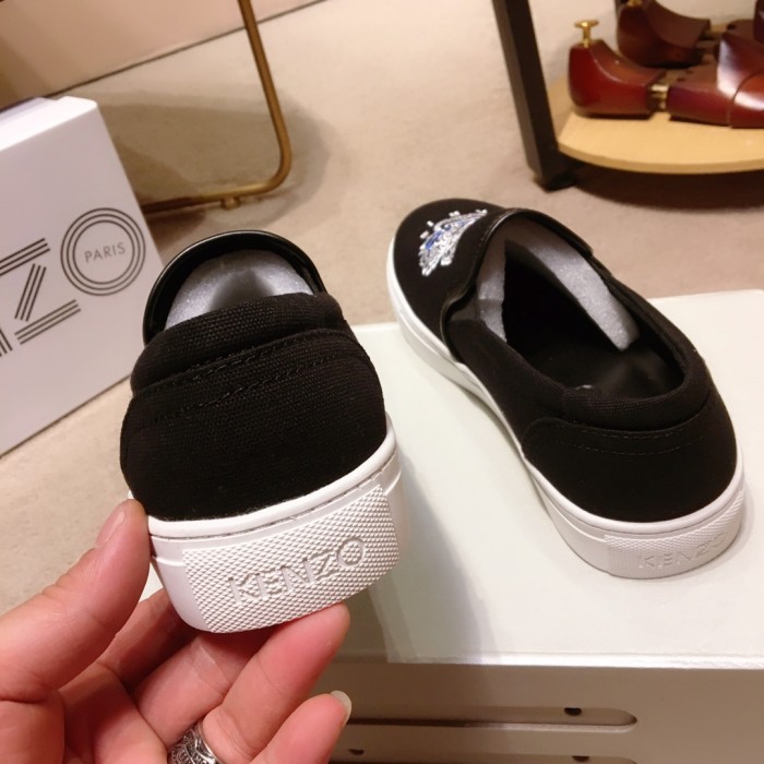 Kenzo K-SKATE Tiger canvas slip-on sneakers 19