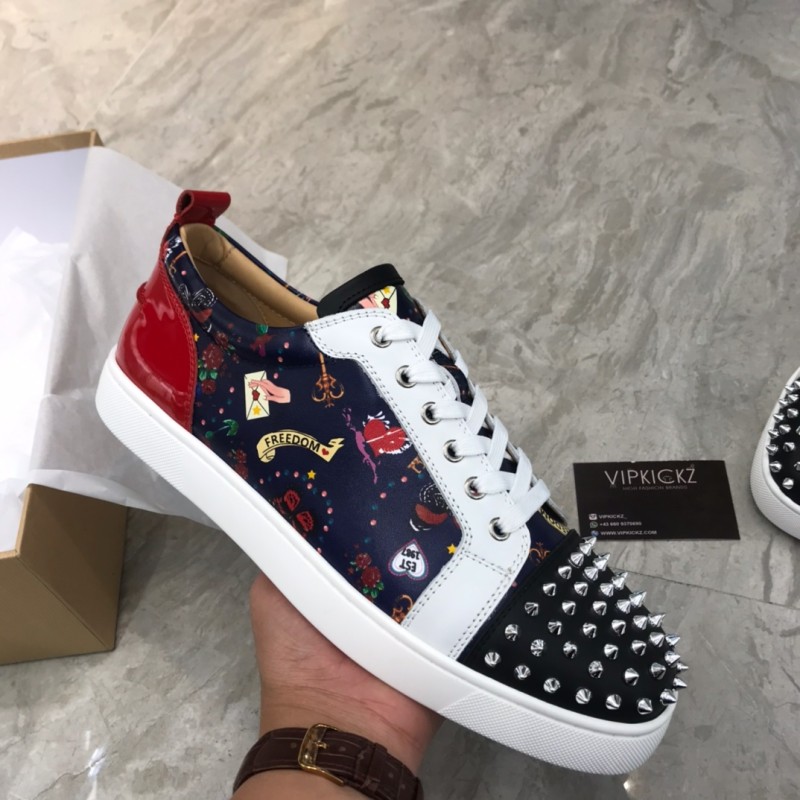 Christian Louboutin Louis Junior Spikes Orlato Flat Sneakers 58