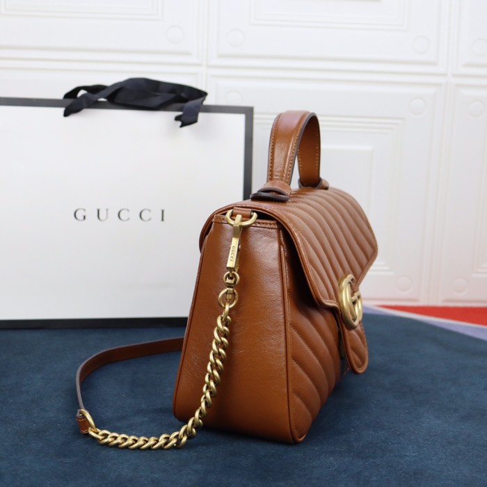 Handbag Gucci 498110 size 26.5X19.5X11 cm