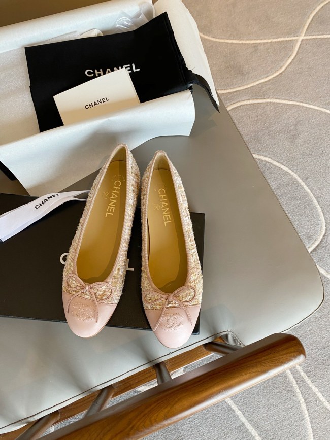 Chanel Ballerinas Fabric & Grosgrain 27