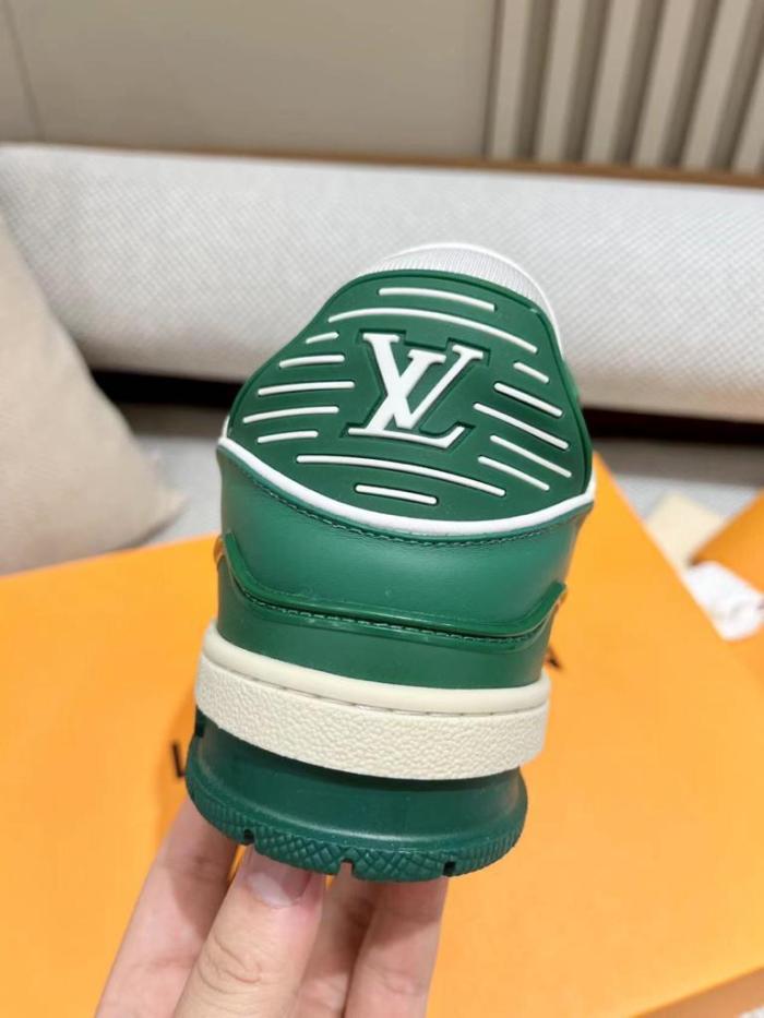Louis Vuitton LV Trainer Green