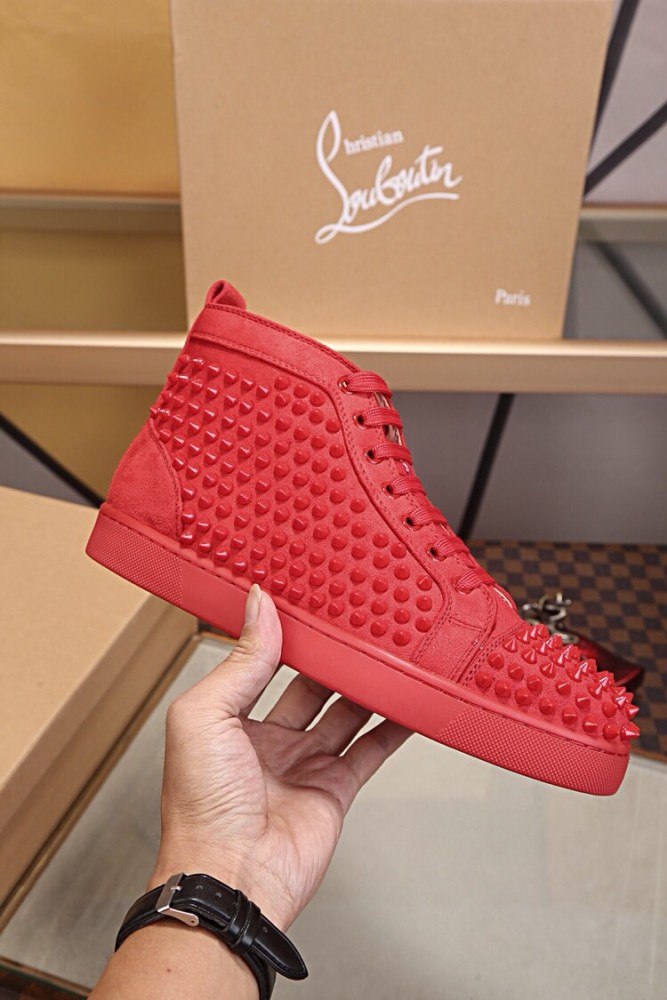 Christian Louboutin Louis Junior Spikes Orlato Flat Sneakers 8