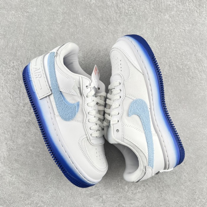 Nike Air Force 1 Low Shadow Chenille Swoosh Blue Tint (W)