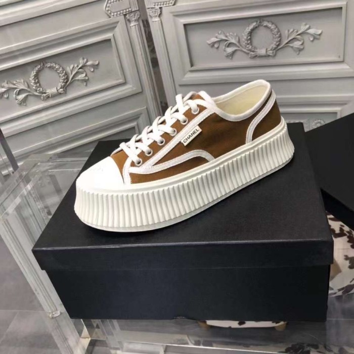 Chanel Platform Sneaker 30