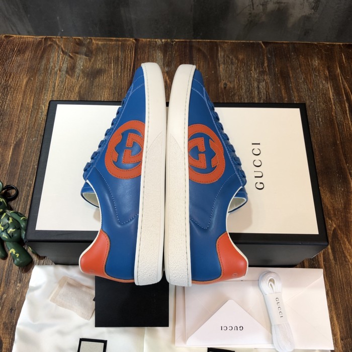 Gucci Ace Interlocking GG Teal