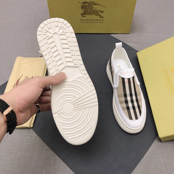 Burberry Perforated Check Sneaker 38