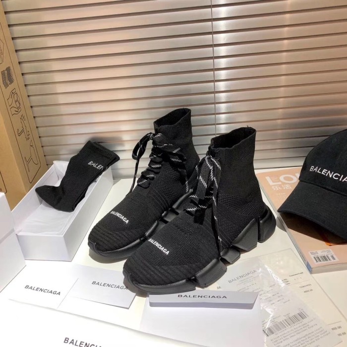 Balenciaga Speed 2.0 Lace Up Black (W)