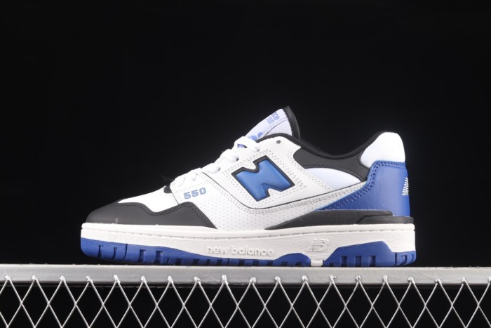 New Balance 550 White Royal Black