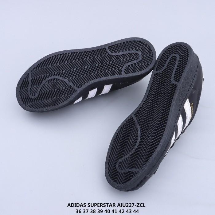 adidas Superstar Black White