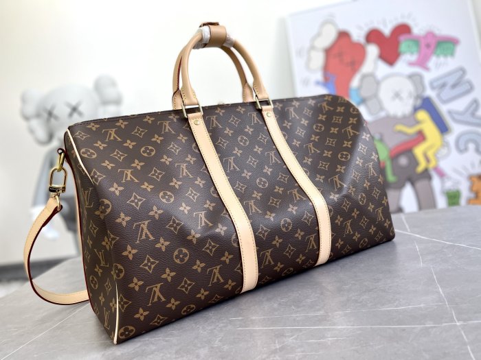 Handbag Louis Vuitton M40569 M40604 M40605 M41418 M41416 M41414 Keepall 45.0 x 27.0 x 20.0 cm，50cm，55cm