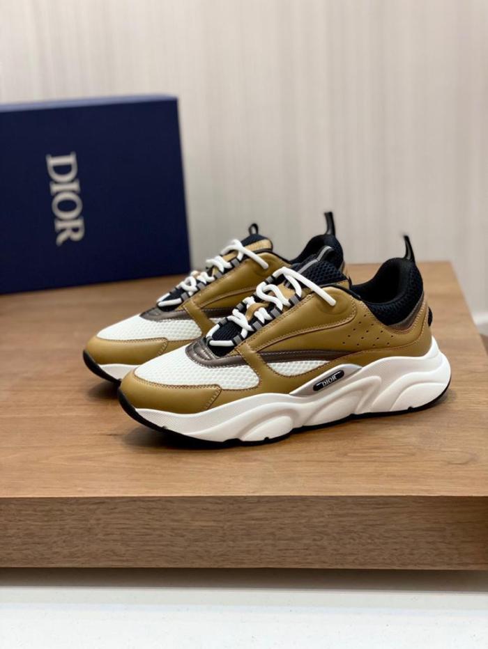 Dior B22 White Black Gold-tone