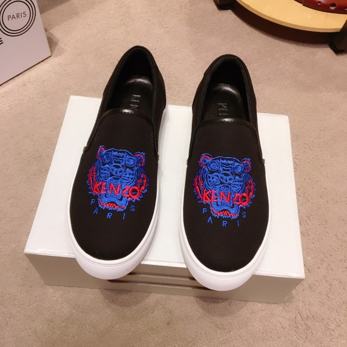 Kenzo K-SKATE Tiger canvas slip-on sneakers 15
