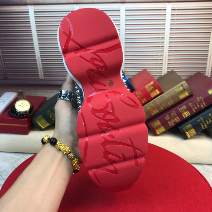 Christian Louboutin Spike Sock Flat Sneakers 5
