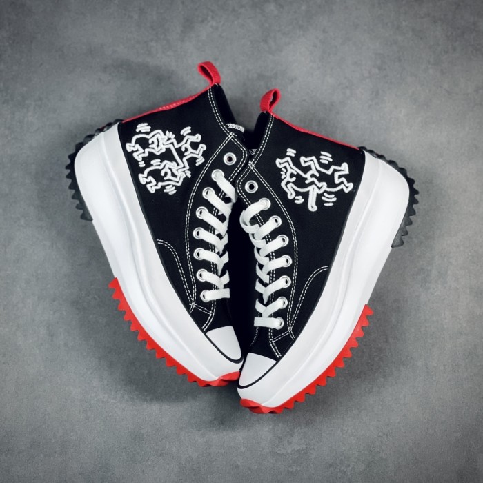Converse Run Star Hike Hi Keith Haring Black