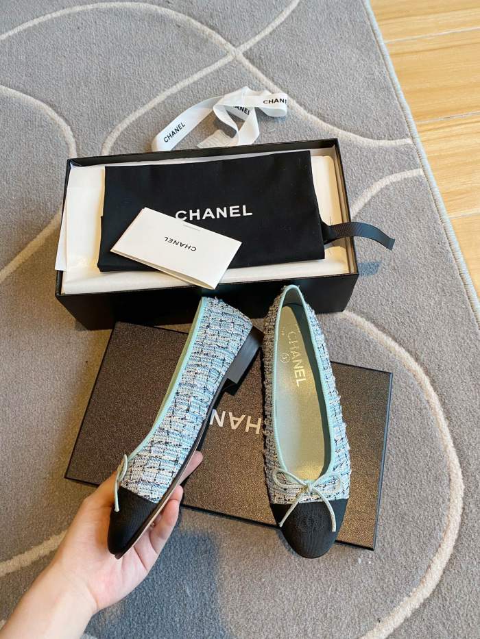 Chanel Ballerinas Fabric & Grosgrain 29