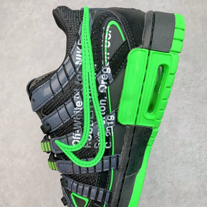 Nike Air Rubber Dunk Off-White Green Strike