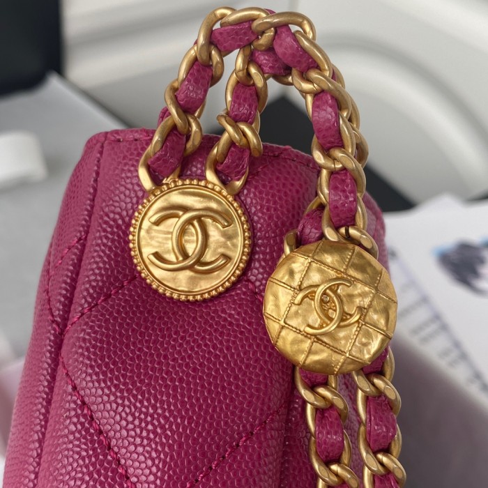 Handbag Chanel AS3400 size 24.5x21.5x8 cm