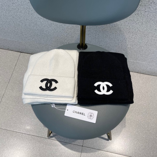 Hat & Scarf Chanel 4