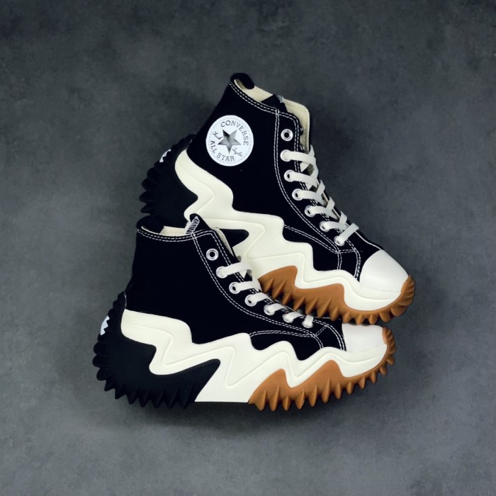 Converse Run Star Motion Black White Gum