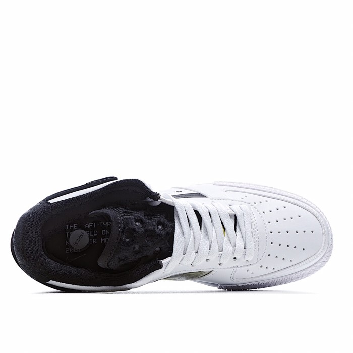 Nike Air Force 1 Type White Black Volt