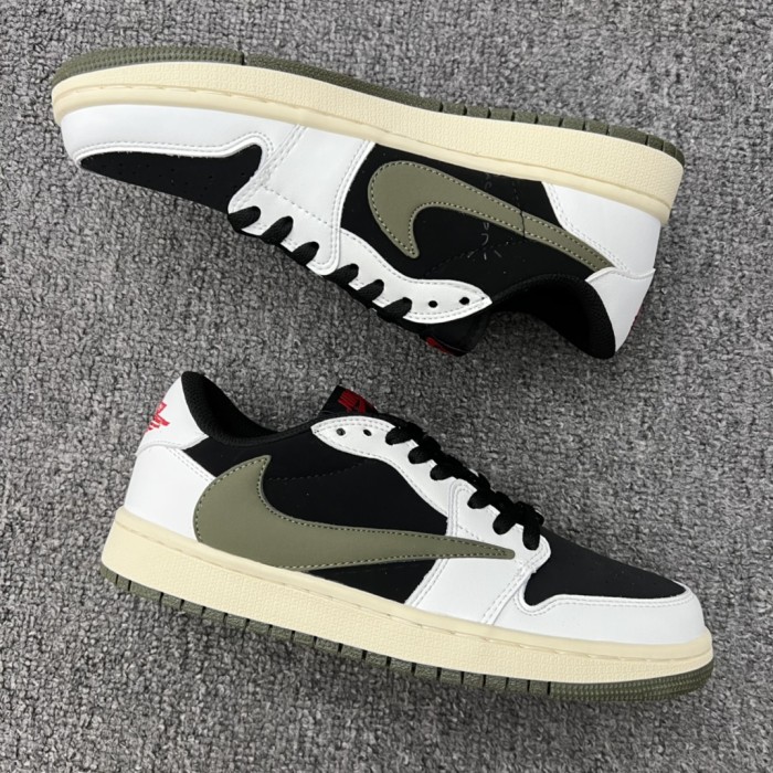 Jordan 1 Retro Low OG SP Travis Scott Olive (Women's)