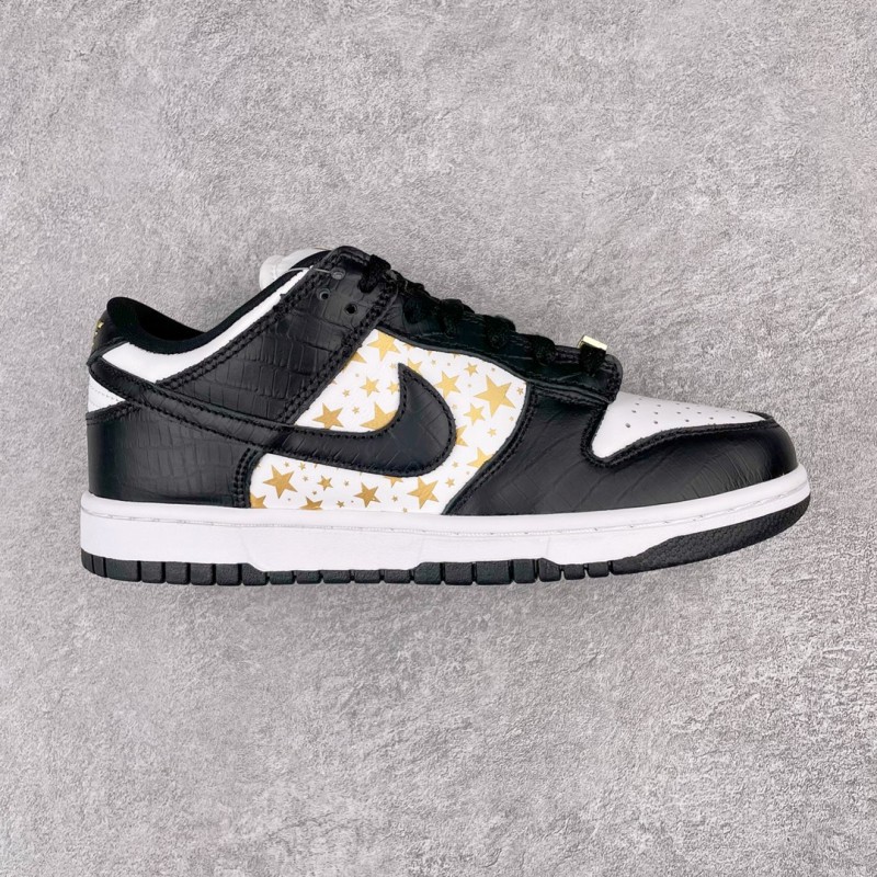 Nike Dunk SB Low Supreme Stars Black