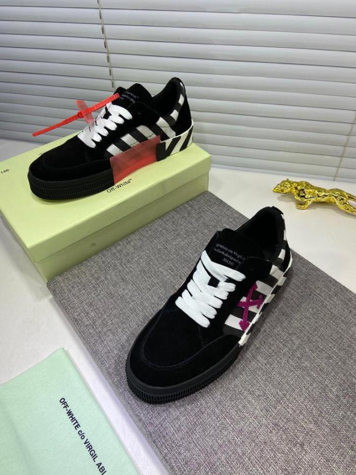OFF-WHITE Vulc Low Stripe Violet SS20