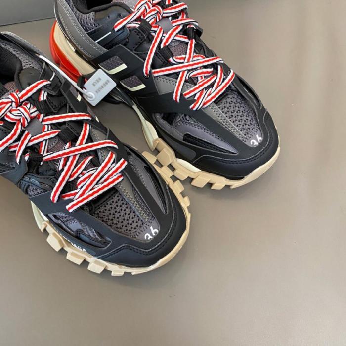 Balenciaga Track Black Grey Red