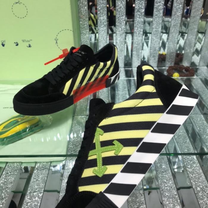OFF-WHITE Vulc Low Black Yellow Green
